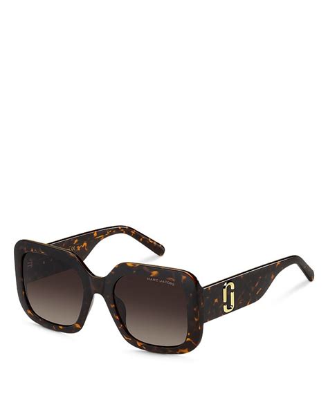 marc jacobs square sunglasses 53mm.